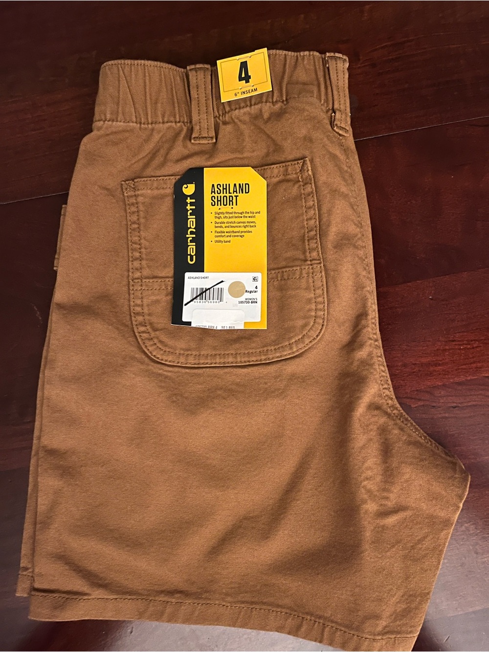 Carhartt Ashland Short - Brown/Tan Work Shorts Women’s